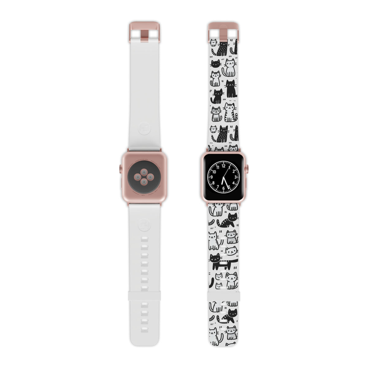 Cat Around You |Adorable Doodle Cat Style | Watch Band for Apple Watch