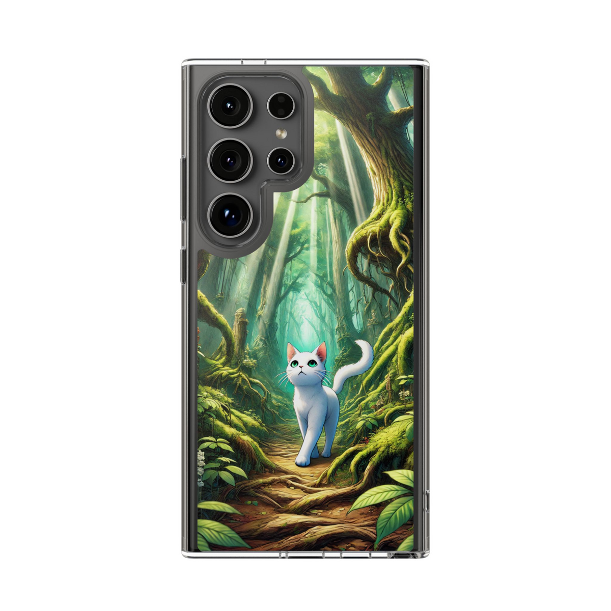 Kittyverse Adventures | "Forest" | Clear Case for Samsung®