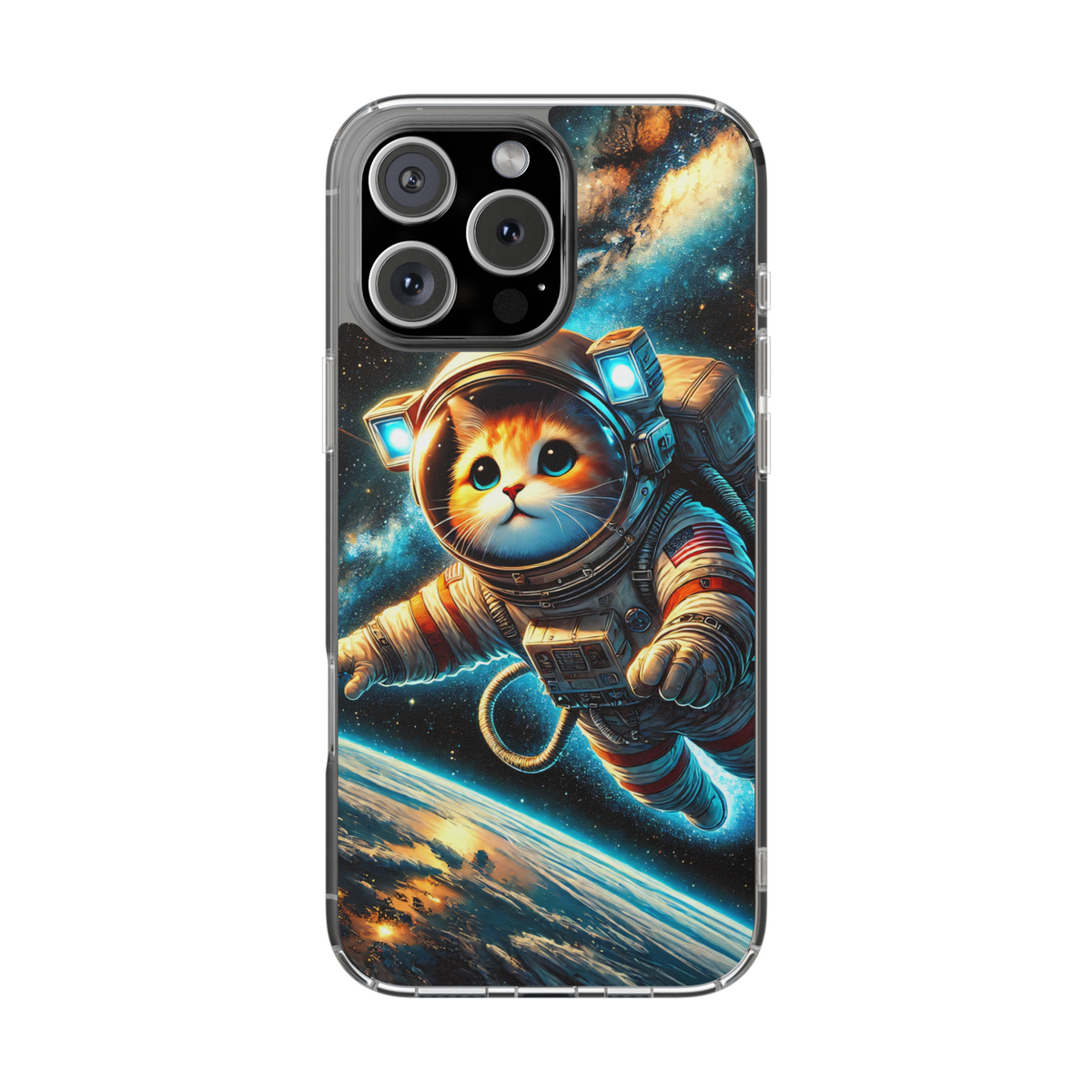 Kittyverse Adventures | "Space" | Clear Case for iPhone®