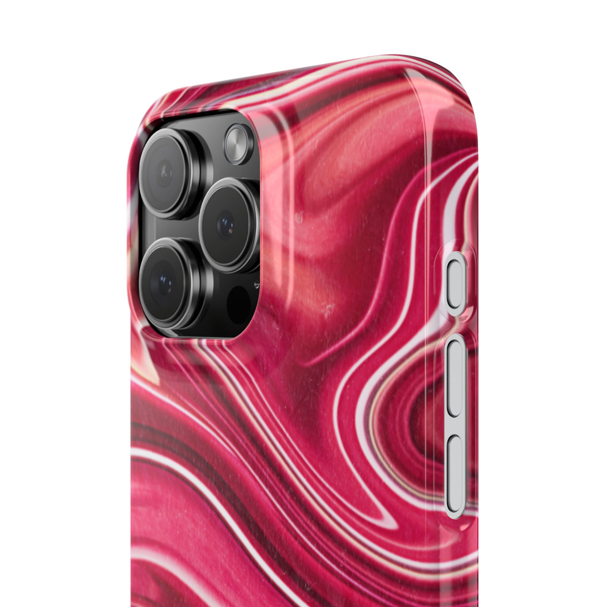 Galactic elegance | "Red Pink" | Ultra slim case for iPhone®