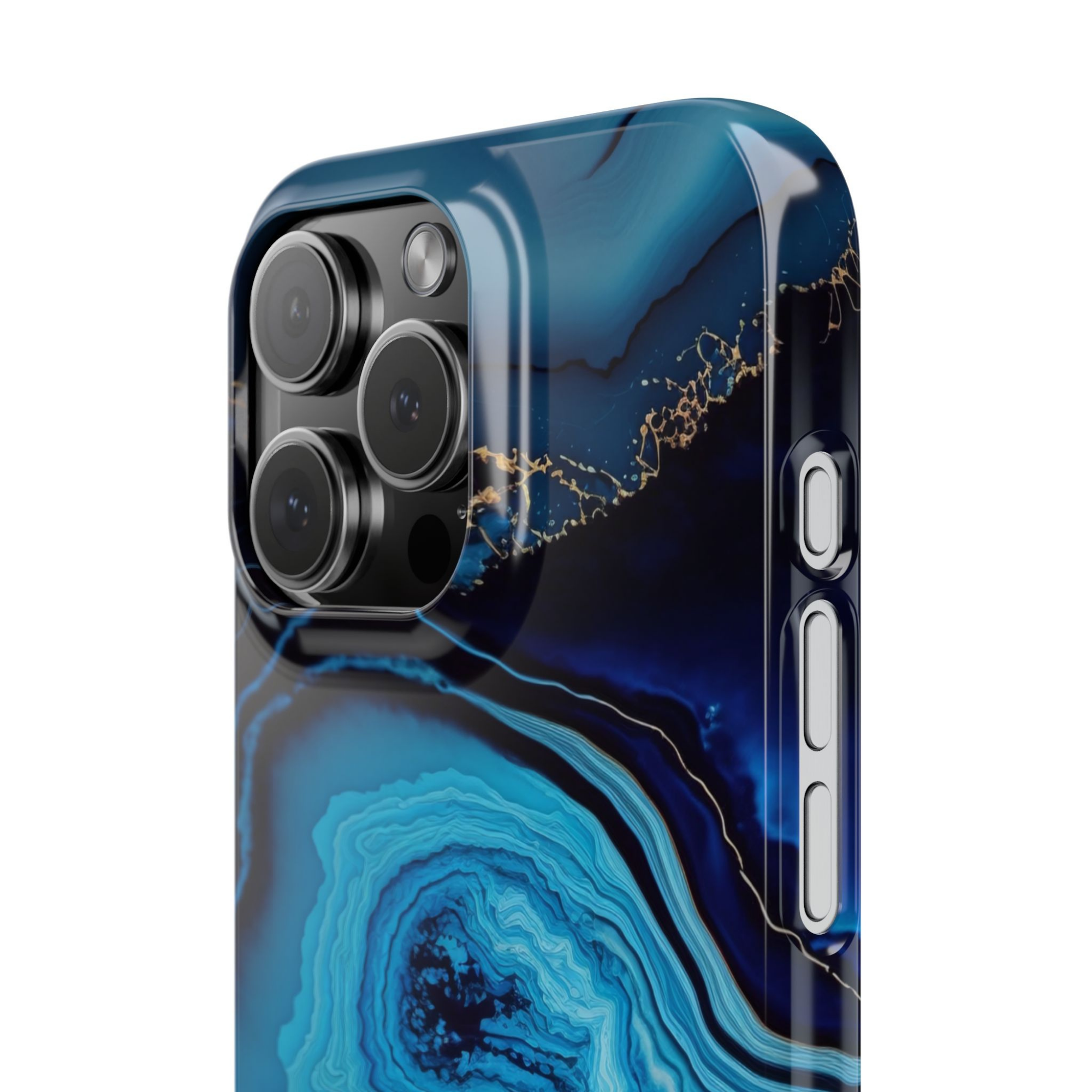 Galactic elegance | "Blue Ocean" | Ultra slim case for iPhone®