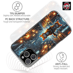 Kittyverse Adventures | "City" | Clear Case for iPhone®