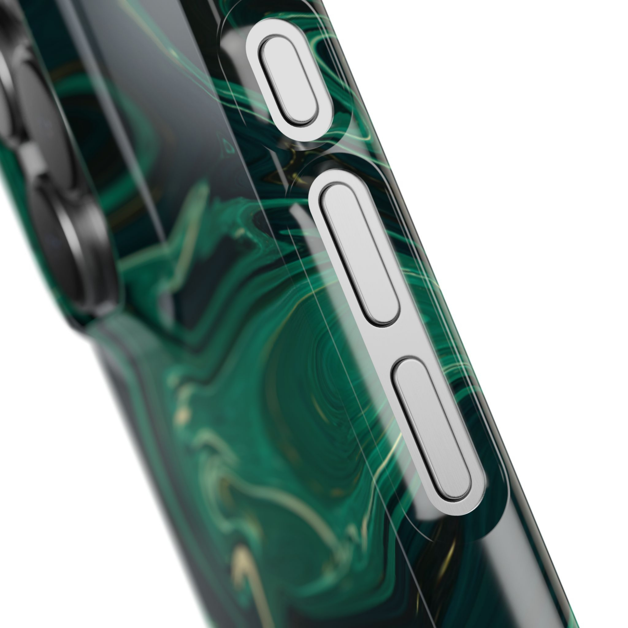 Galactic elegance | "Dark Green" | Ultra slim case for iPhone®