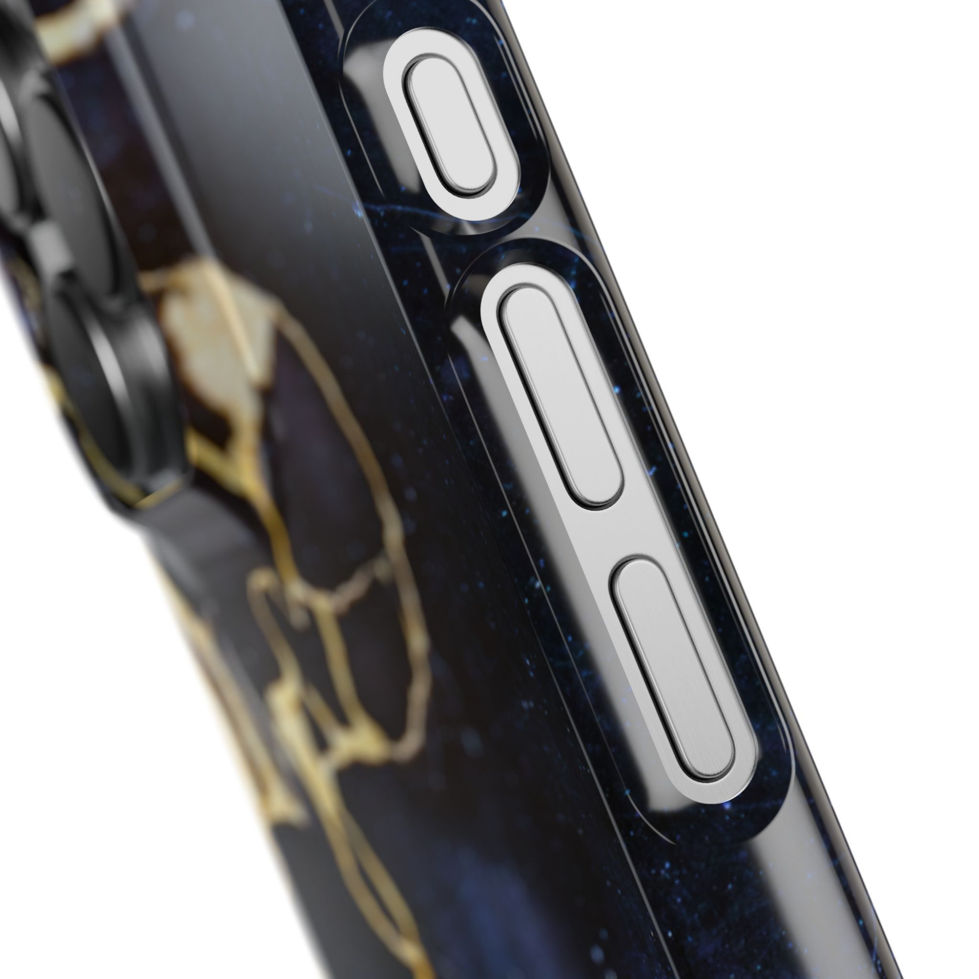 Galactic elegance | "Blue Gold" | Ultra slim case for iPhone®