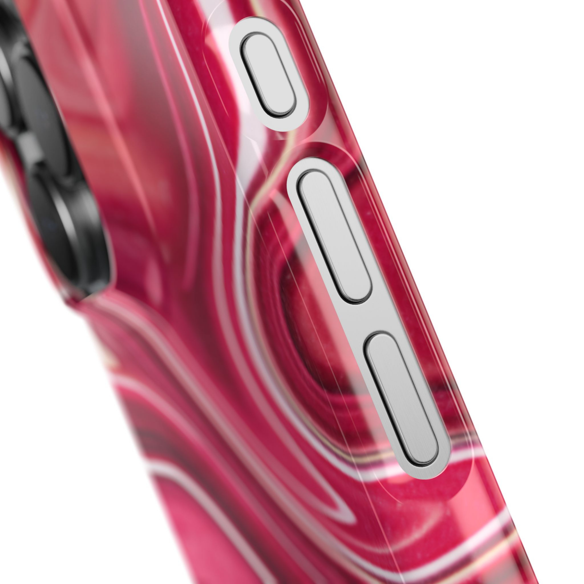 Galactic elegance | "Red Pink" | Ultra slim case for iPhone®