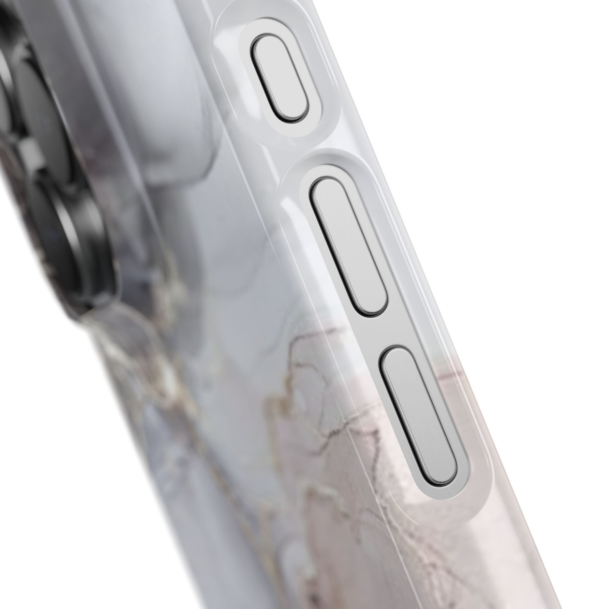 Galactic elegance | "Gray White Gold" | Ultra slim case for iPhone®