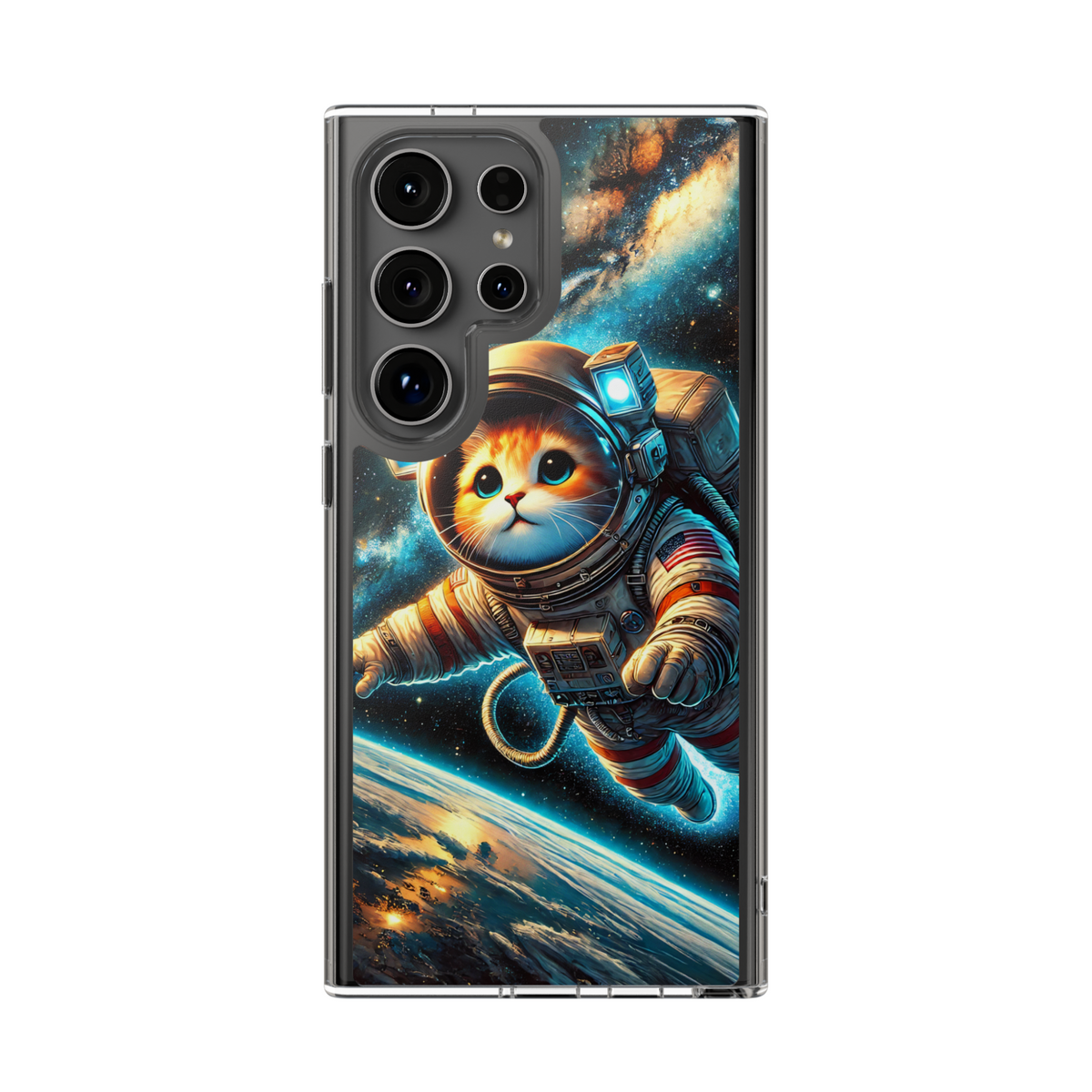 Kittyverse Adventures | "Space" | Clear Case for Samsung®