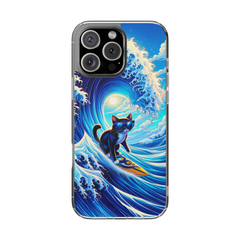 Kittyverse Adventures | "Wave" | Clear Case for iPhone®