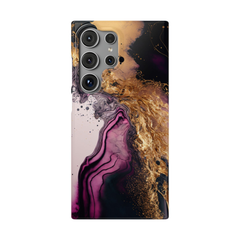 Galactic elegance | "Splash Gold" | Ultra slim case for Samsung®