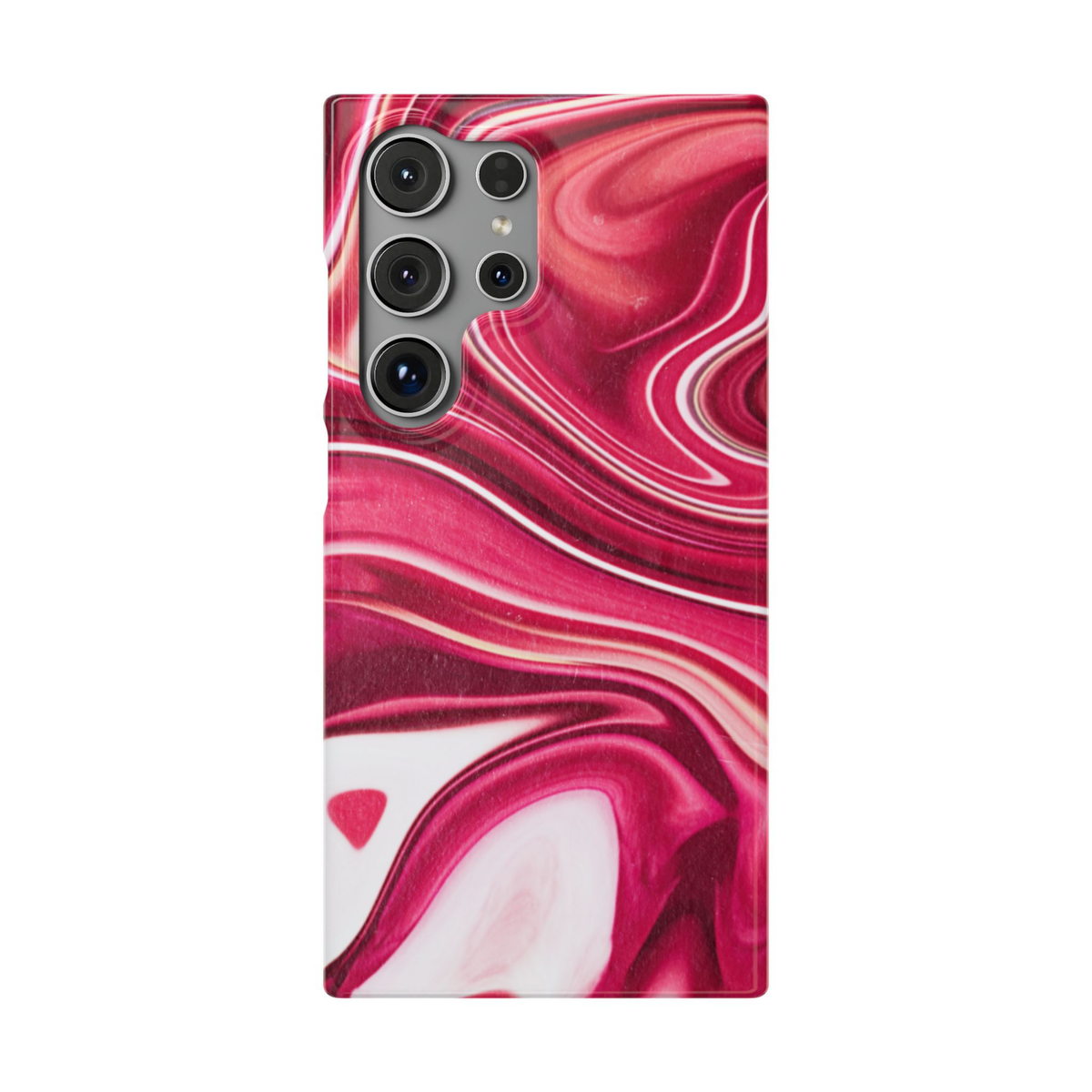 Galactic elegance | "Red Pink" | Ultra slim case for Samsung®