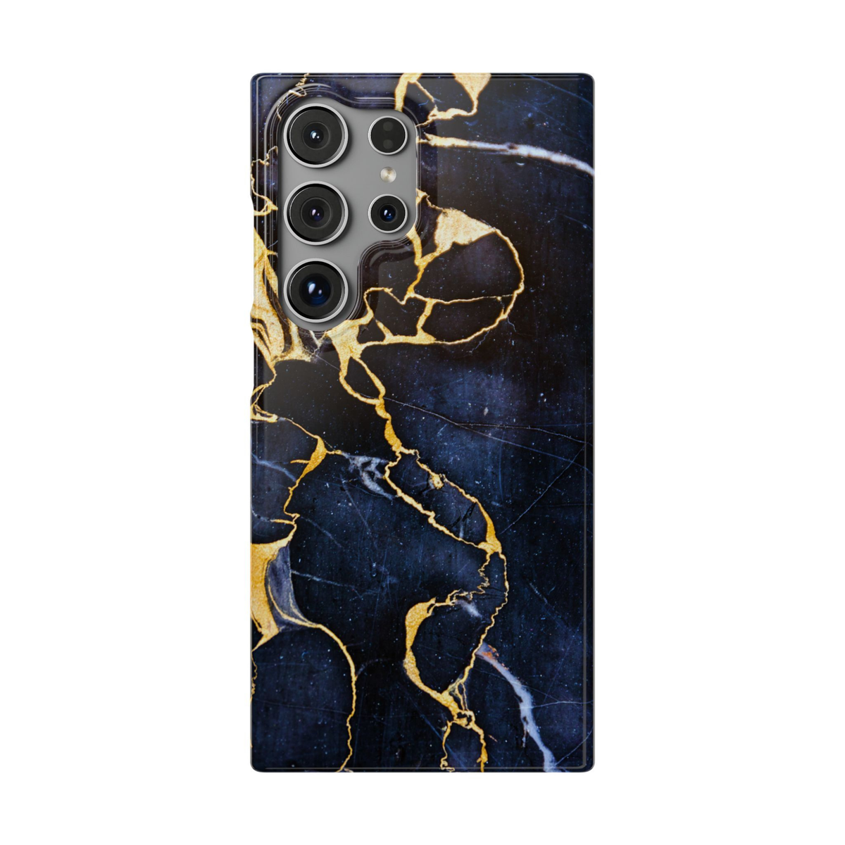 Galactic elegance | "Blue Gold" | Ultra slim case for Samsung®