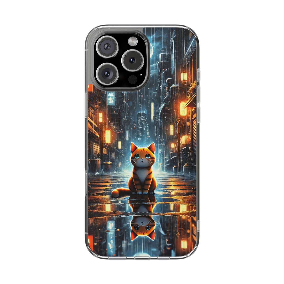 Kittyverse Adventures | "City" | Clear Case for iPhone®