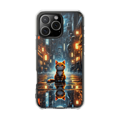 Kittyverse Adventures | "City" | MagSafe® clear case for iPhone®