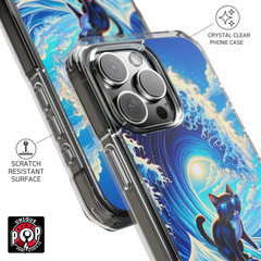 Kittyverse Adventures | "Wave" | MagSafe® clear case for iPhone®