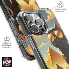 Kittyverse Adventures | "Desert" | MagSafe® clear case for iPhone®