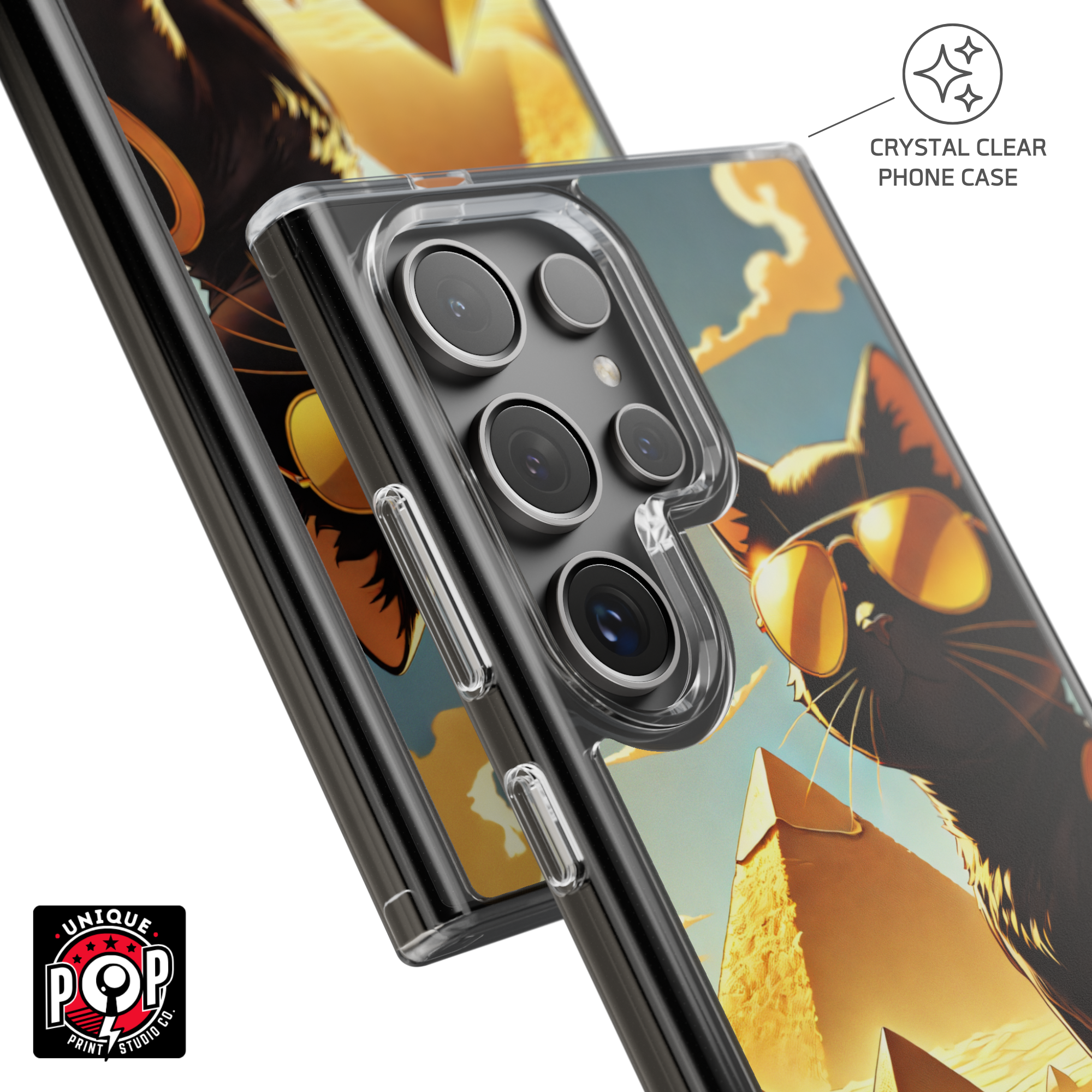 Kittyverse Adventures | "Desert" | Clear Case for Samsung®