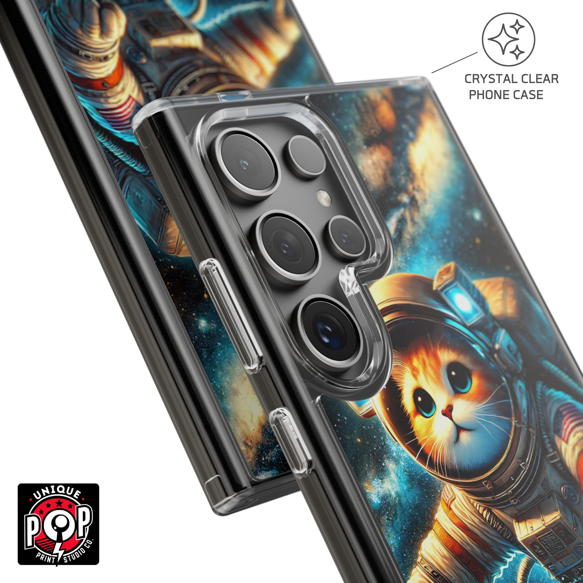 Kittyverse Adventures | "Space" | Clear Case for Samsung®