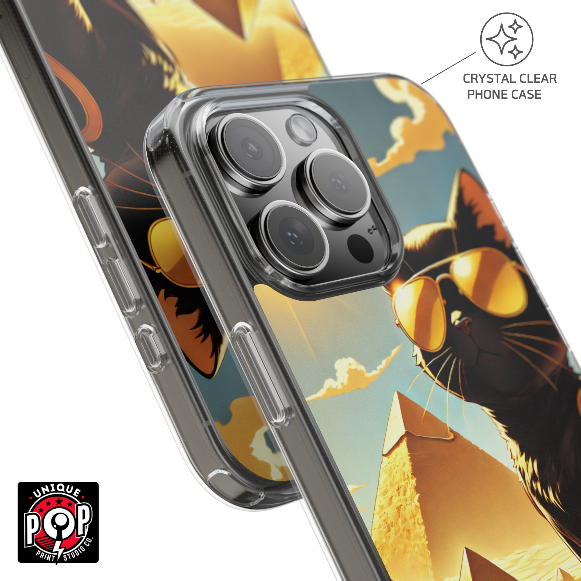 Kittyverse Adventures | "Desert" | Clear Case for iPhone®