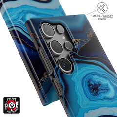 Galactic elegance | "Blue Ocean" | Ultra slim case for Samsung®