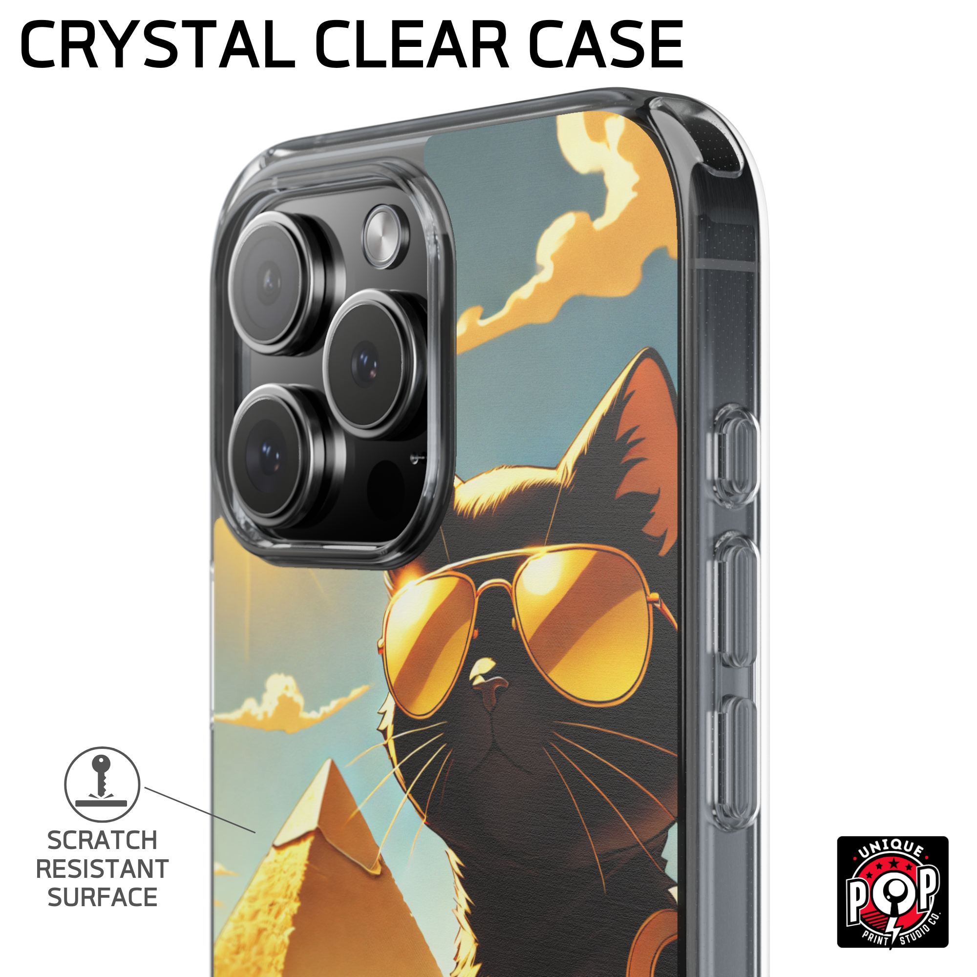 Kittyverse Adventures | "Desert" | Clear Case for iPhone®