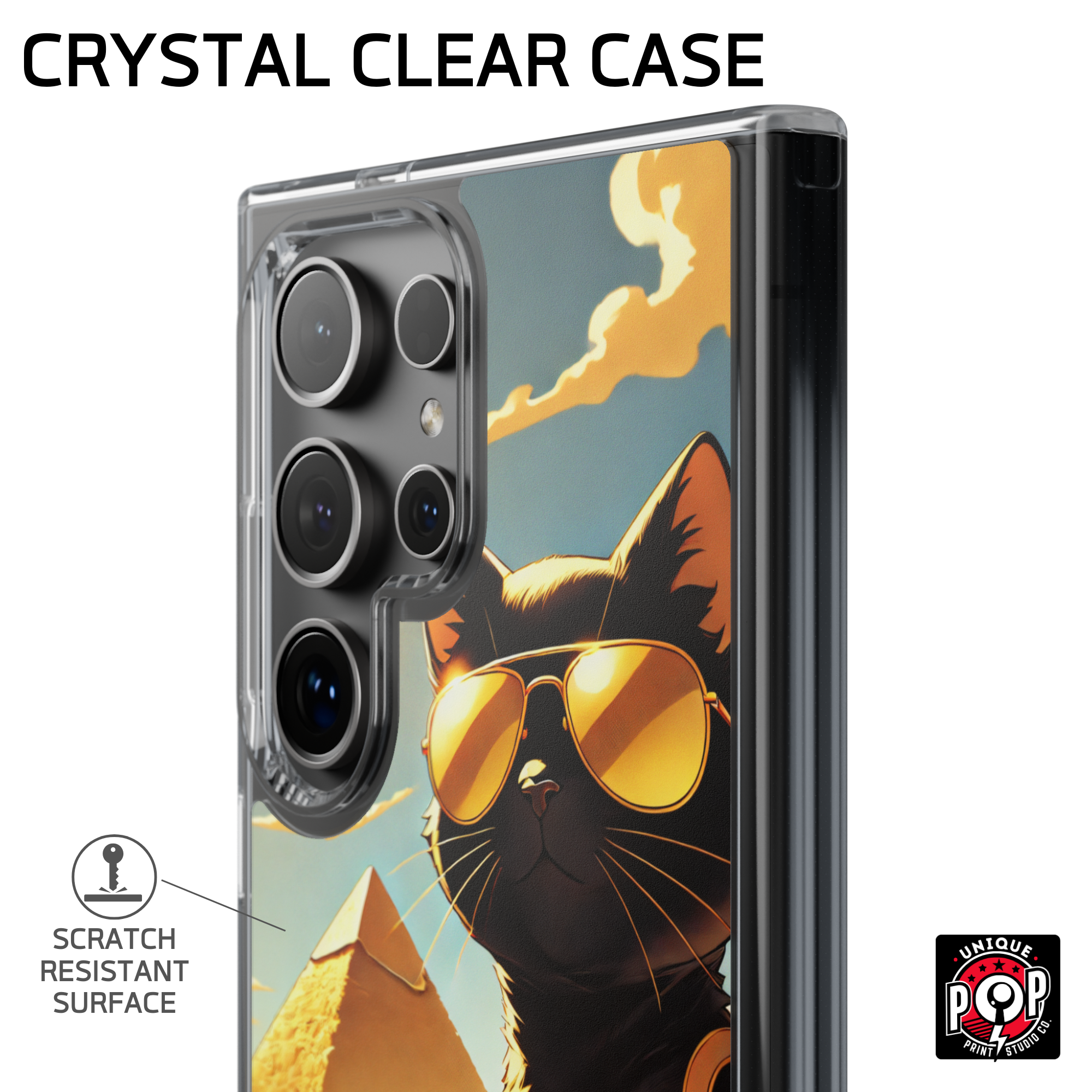 Kittyverse Adventures | "Desert" | Clear Case for Samsung®