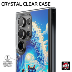 Kittyverse Adventures | "Wave" | Clear Case for Samsung®